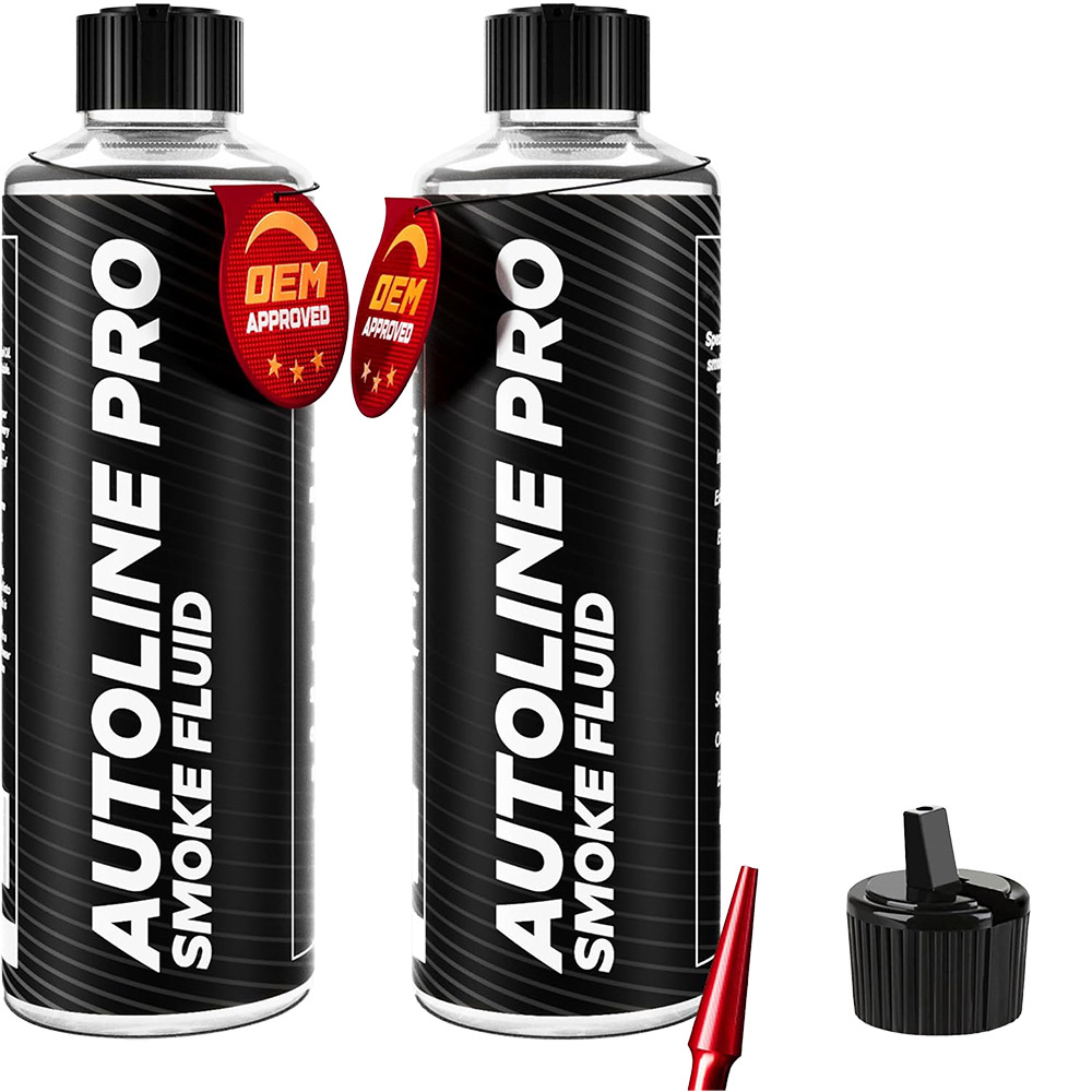 2 bouteilles de liquide à fumée