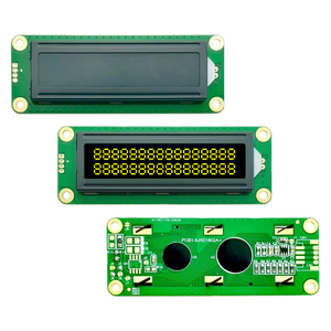 Werkseitig benutzer definierte 5,0 V VA gelbe Hintergrund beleuchtung AIP31068L Treiber COB Typ 16x2 Zeichen LCD-Anzeige modul für Leistungs anzeigen - Product Image 5