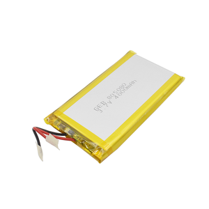 GEB 805080 şarj edilebilir lipo pil 3.7v 4000mah şarj edilebilir lityum pil pil hücresi PCB tel konnektörü ile