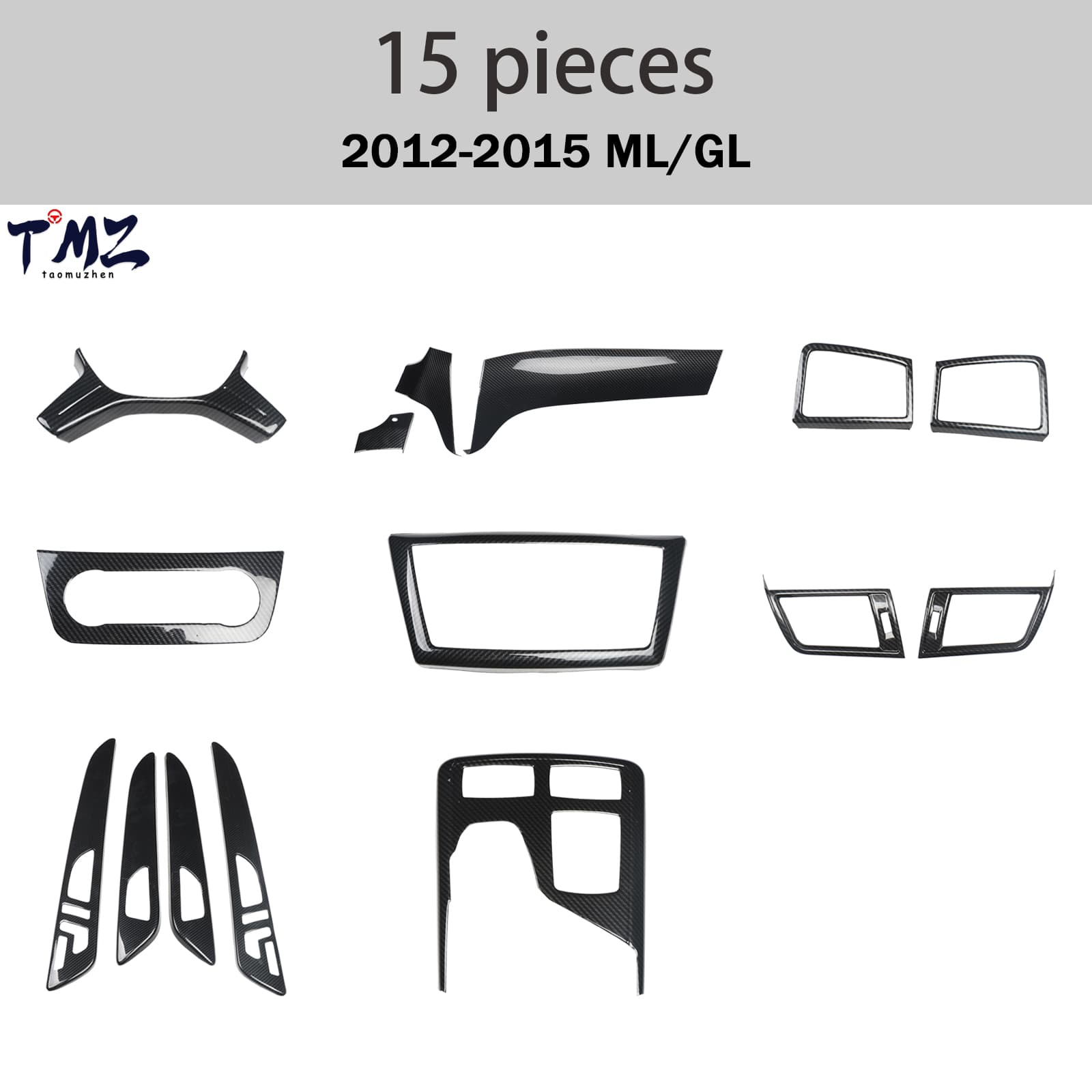 Ensemble de 15 pièces