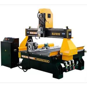 Mini 1212 Rotary 4th Axis CNC Máquina de mesa de trabajo pequeña equipada con un husillo de refrigeración por agua Changsheng de 3kw - Product Image 1