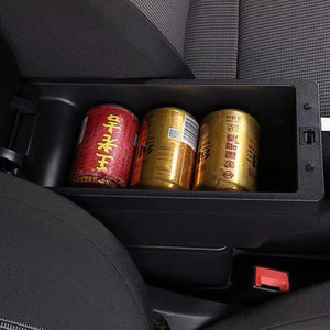 Otomatik kol dayama merkezi mağaza içeriği 3 USB şarj çift katmanlı saklama kutusu kol dayanağı araba aksesuarları - Product Image 3