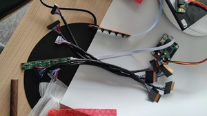 Zhaoxin kunden spezifisches UI-Programm 12,3 Zoll 1920*720 bar Display LVDS-Schnitts telle Auto-LCD-Display TFT LCD-Modul - Product Image 6