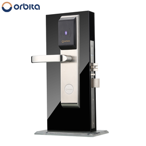Orbita智能RFID酒店锁系统耐用电子门把手带钥匙解锁时尚智能酒店门锁系统 - Product Image 3