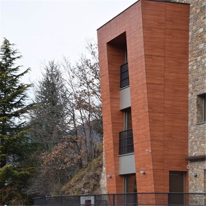 Brikley pannello parete fenolico pannello parete resistente UV rivestimento parete esterna materiale HPL sistema di fissaggio - Product Image 4