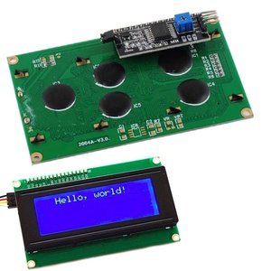 DIYmalls 2004 LCD Display Module 5V IIC I2C 20x4 Dots Graphic Blue Backlight White Character PCF8574 für Arduino