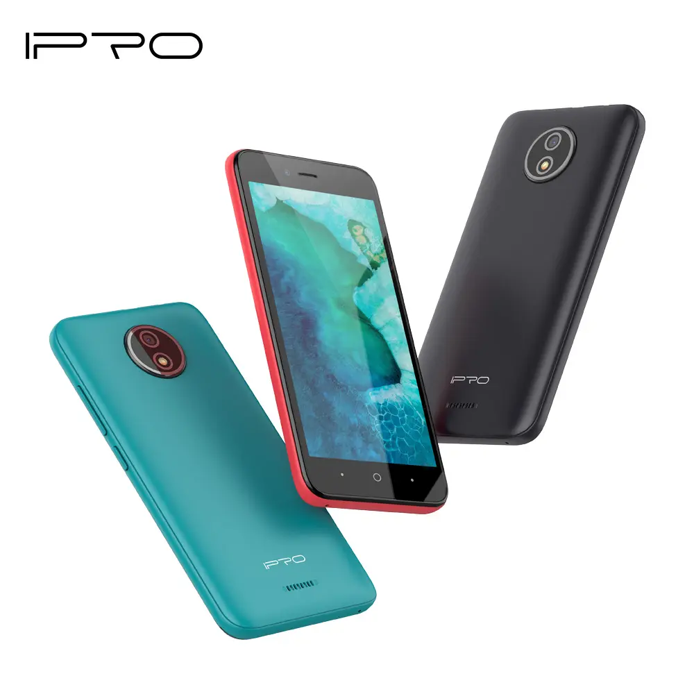 IPRO — Smartphone S501A Plus, Version globale, téléphone portable de gamer, écran de 5 pouces Quad Core, batterie de 2000mAh, 3G, Android