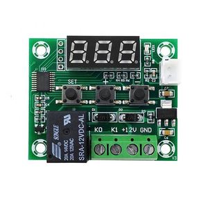 New &amp; Original DC 12V <strong>Temperature</strong> Digital Display Incubation Thermostat Switch Mini Thermostat <strong>Temperature</strong> <strong>Controller</strong> W1209 - Product Image 1