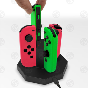 Прямая продажа с завода игровой контроллер Nintendo switch USB зарядная станция Док-станция для игрового контроллера Nintendo Switch joy-con - Product Image 3