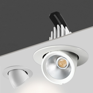 高ルーメン凹型360度回転15W20W30W 45WLEDダウンライト120lm/w