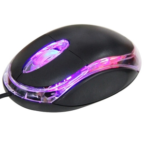 Piccolo Mouse metallico economico eccellente del Computer portatile del Computer portatile del Mouse ottico 1000DPI di USB in azione - Product Image 1