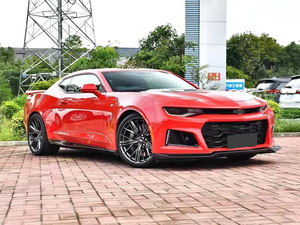 Vücut kiti için Chevrolet Camaro 2016-2020 tampon yükseltme ZL1 stil ön dudak yan etekler motor kaput ön tampon