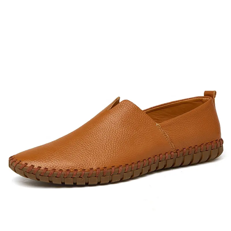 उच्च गुणवत्ता लोकप्रिय नए डिजाइनर डिजाइन तुर्की पुरुषों आकार 48 भूरे रंग की पोशाक जूते