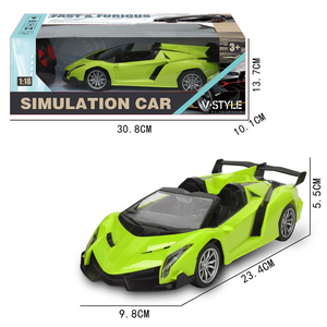 Button Handle Controller 1:18 Radio <strong>Control</strong> Toys Racing RC Car Remote <strong>Control</strong> Sports Car - Product Image 6