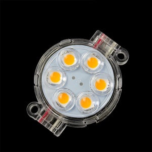 ETOP 24V 6 led RGBW Pixel Point luce IP68 programmabile con luci colorate per pietre preziose luce permanente per le vacanze di natale - Product Image 1