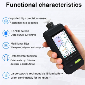 Digital Long Sensor Life <strong>Infrared</strong> Co2 Sensor Oxygen <strong>O2</strong> 2 in 1 Multi Gas Analyzer Leaking Detectors Gas Meter Machine Gas Sniffer - Product Image 6