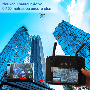 Joyance drone de lavage sprey drone haute pression extérieure verre rideau mur nettoyage drone - Product Image 5