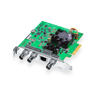 Tarjeta de red DeckLink IP/SDI HD para captura y reproducción en sistemas de transmisión IP como 2110 - Product Image 1