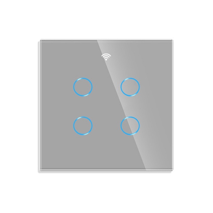 Zigbee - Gris 4 Boutons