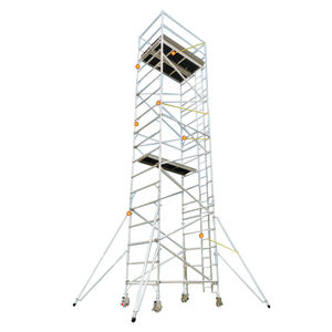 Impalcatura a buon mercato per la vendita di impalcature per la costruzione di scale e ponteggi in alluminio mobile ponteggio - Product Image 1