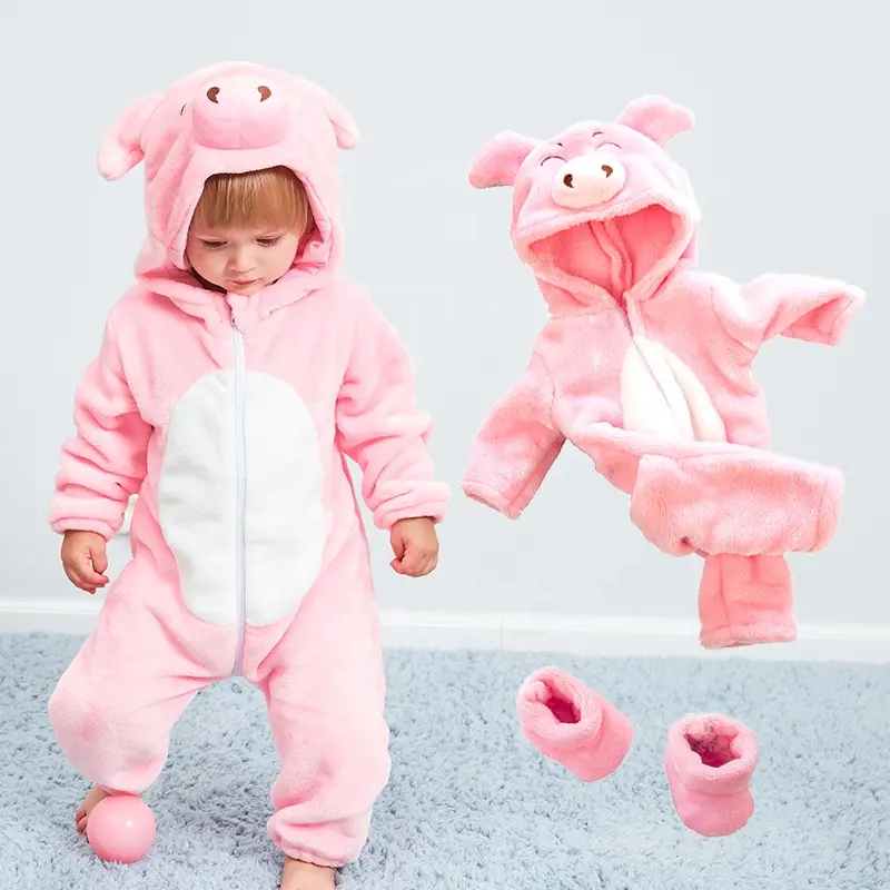 Ropa de muñeca con dibujos de animales + el mismo párrafo ropa para niños, regalo creativo de Año Nuevo, pijama de una pieza para muñeca infantil