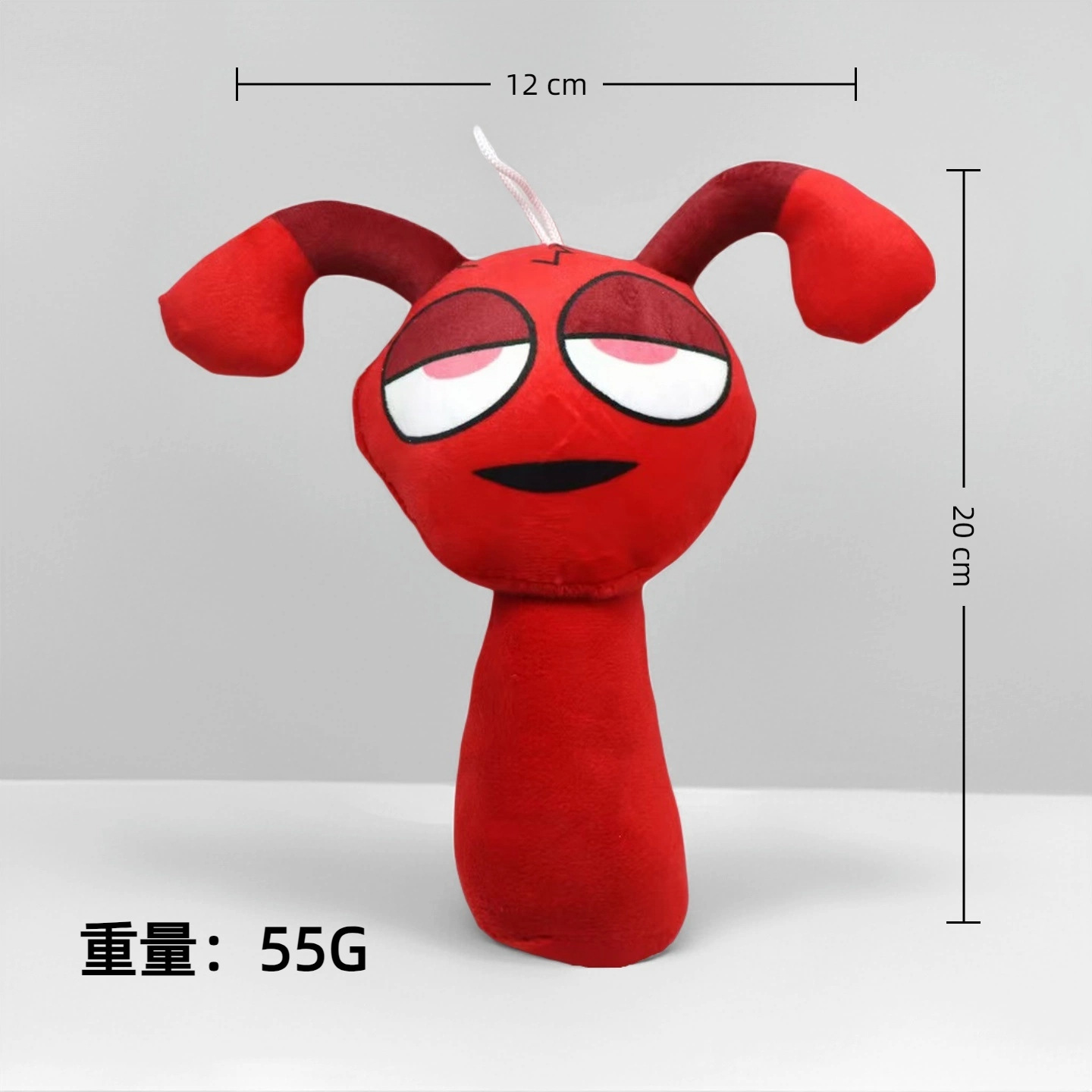 Boîte rythmique monstre rouge à double antenne