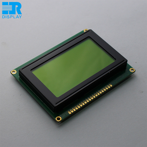 128x64 monochrome graphic <strong>lcd</strong> display <strong>module</strong> ks0107 controller graphic <strong>lcd</strong> display 20pin <strong>lcd</strong> with STN yellow green mode