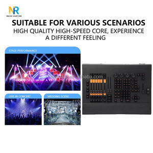 Ma çok yönlü kontrol konsolu komut kanat sahne ışık dimeri Dmx512 bilgisayar ışık kontrolörü - Product Image 4