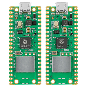Placa de desarrollo de microcontrolador de doble núcleo, <span class=keywords><strong>Raspberry</strong></span> <span class=keywords><strong>Pi</strong></span> <span class=keywords><strong>Pico</strong></span> W, LAN inalámbrica, WiFi, RP2040, con Cables USB/cabezales de Pin - Product Image 3