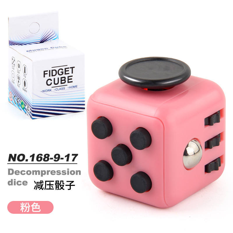 Stress-Relief Magic Cube Pink 40g