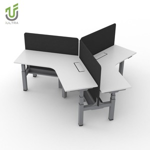 IULTRA可调l形v形书桌，双向电动双电机，灵活的房间布局 - Product Image 2