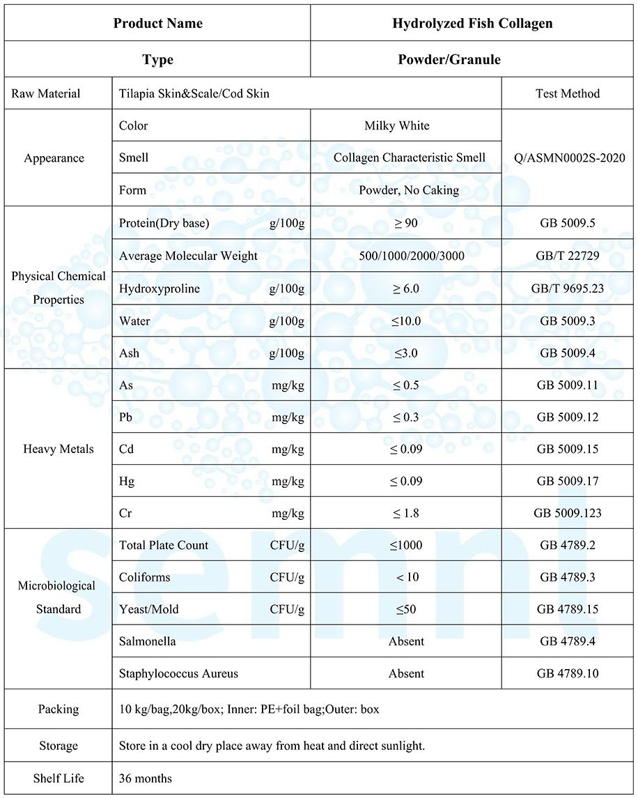 100% Pure Fish Collagen Granule Food/Cosmetic Grade