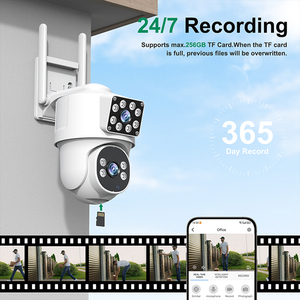 360 impermeable Cctv cámara de seguridad sistema de alarma de seguridad con sensores de movimiento Cámara simulada seguridad Wifi cámara de vigilancia Sv - Product Image 5