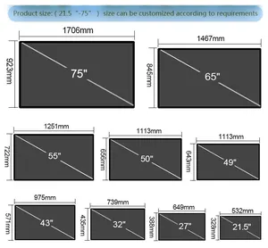 24/7 Pantalla LCD de grado industrial de señalización Android operativa para amplio rango de temperatura Señalización minorista Quiosco de registro de hotel - Product Image 5