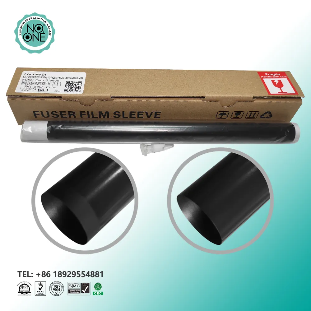 Película de fusão para hp p2035, película de fixação assy 425 pro400 m401 m401n m425dw m425dn 2035 p2055 p2050 p1566 p1606 m1130 1200 1212