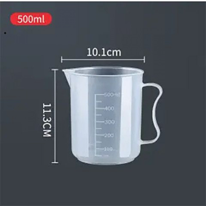 Venta flash por tiempo limitado: taza medidora sin tapa de 500 ml