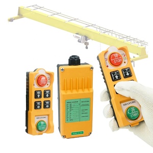Produttore vendita diretta intelligente industriale senza fili gru Radio telecomando 1 trasmettitore 1 ricevitore per paranco codice di rotolamento - Product Image 1