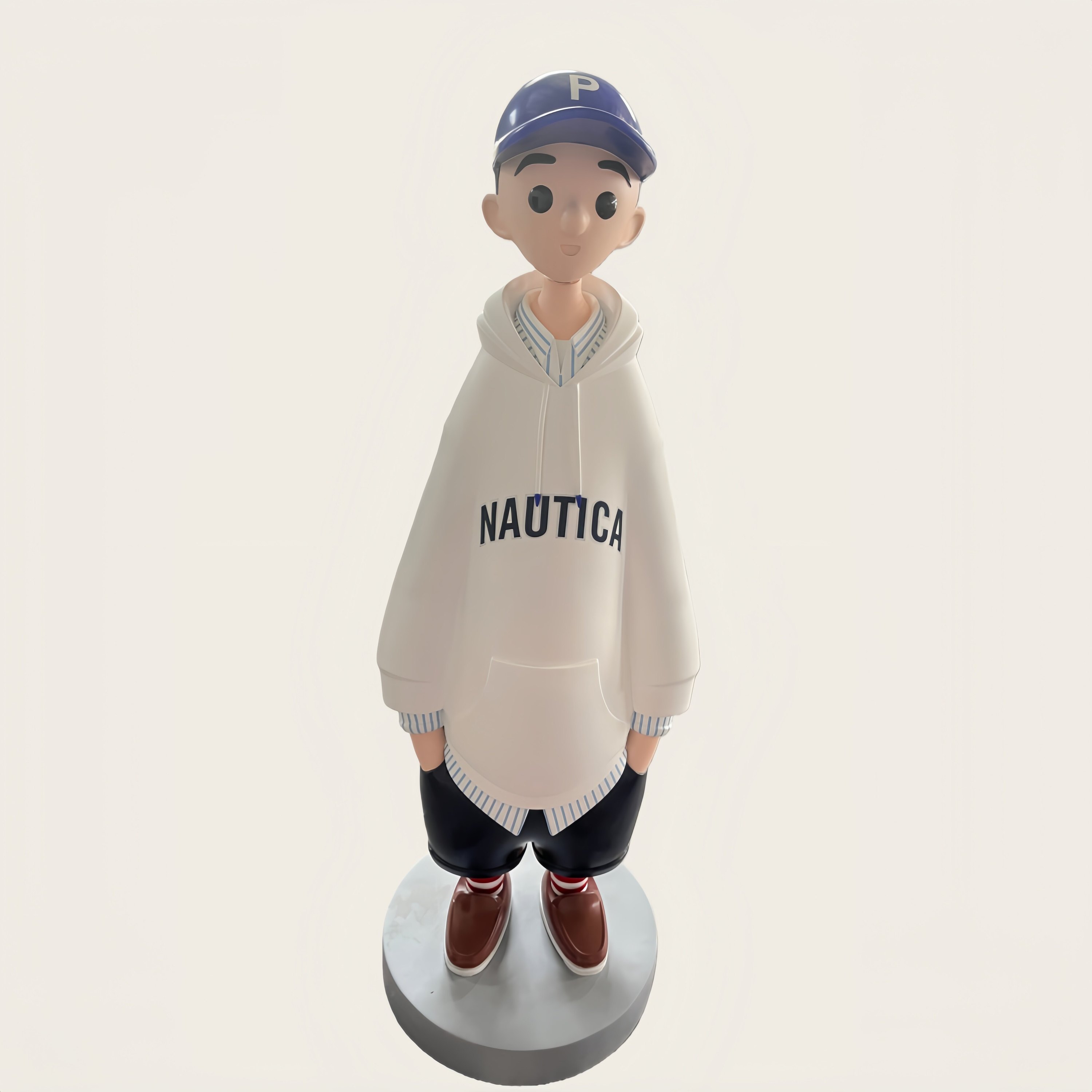 Publicité du personnage de la marque