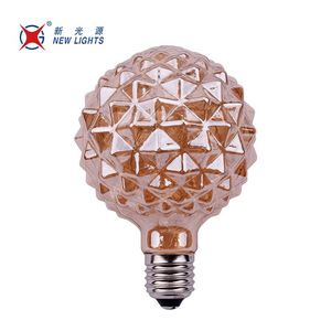 Halloween Weihnachts dekoration Lampe G95 G125 Party Licht runde Kugel RGB Blitz Kupferdraht <span class=keywords><strong>String</strong></span> Bulb LED dicorative Licht