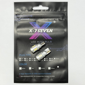 X-7SEVEN T10H การประกันคุณภาพสําหรับ T10 ไฟ LED รถ W5W T10 หลอดไฟ LED สําหรับรถ CANbus รถ LED T10 LED ba9s หลอดไฟ