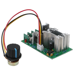 DC <strong>motor</strong> speed <strong>controller</strong> 12V24V36V48V high power drive module PWM <strong>controller</strong> 20A Dc <strong>motor</strong> governor - Product Image 4