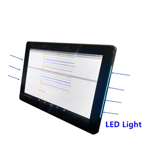 Sistema de reserva de montaje en pared de señalización Digital de publicidad de 10,1 pulgadas sala de reuniones tableta Android con luz - Product Image 2