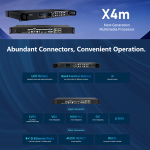 Color light X4M Professional LED-Anzeige controller mit 2,6 Millionen Pixeln Lade kapazität Spleiß video prozessor - Product Image 4