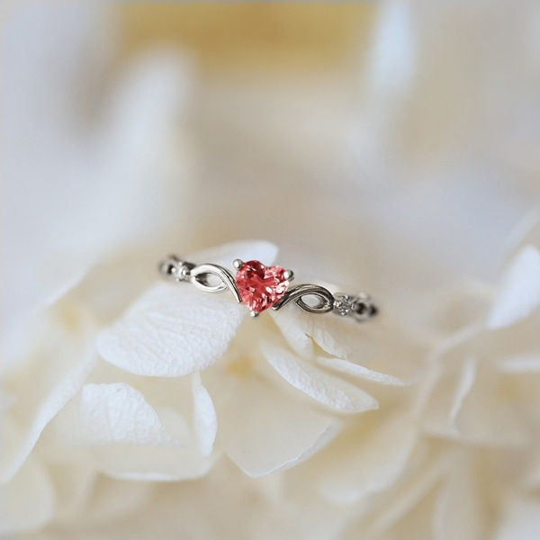 Diamante rojo platino