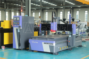 1325 ATC cnc router 1530 3D máquina cortadora de talla de madera maquinaria de carpintería con cambiador de herramientas lineal o carrusel - Product Image 3