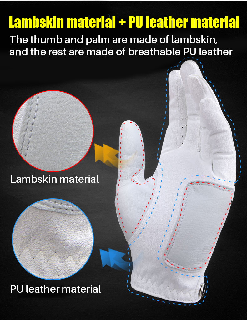 PGM ST022 cabretta leather Sheep Skin Golf Glove