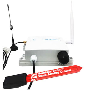 SOFTWARE DE SERVIDOR LORA LORAWAN INALÁMBRICO 0-3V 0-5V RS485 SALIDA SENSOR CAPACITIVO DE HUMEDAD Y TEMPERATURA DEL SUELO PARA AGRICULTURA - Product Image 6