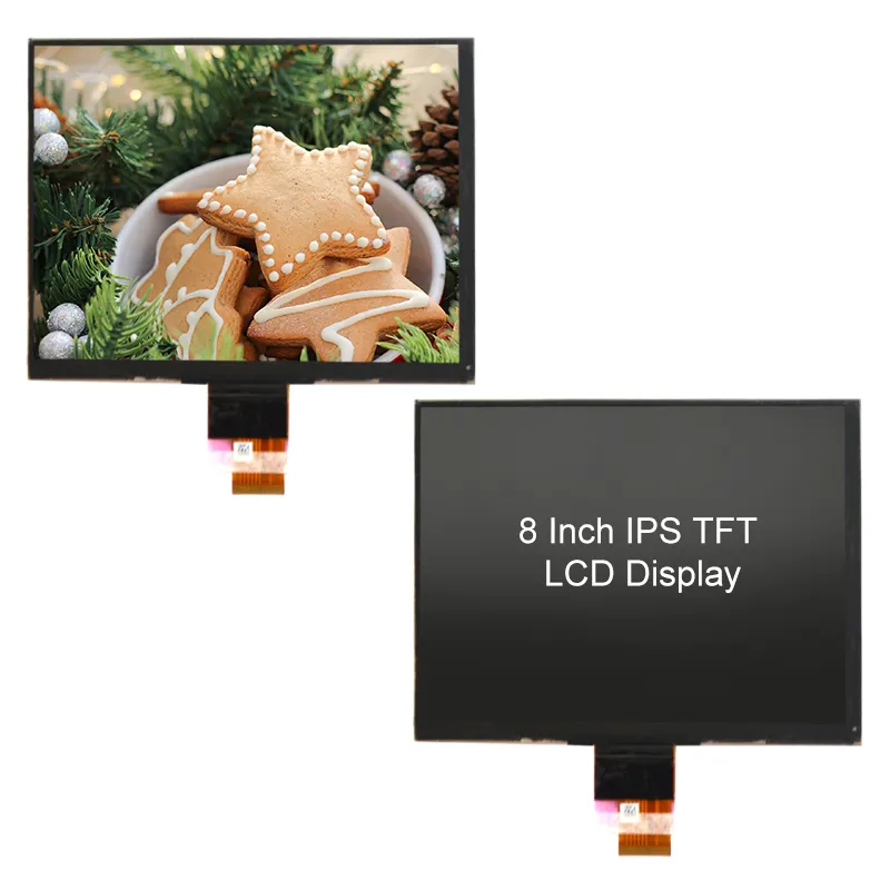 LCD TV IPS Bảng Điều Chỉnh 8 inch TFT LCD LVDS 1024x768