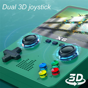 3.5インチX6ゲームコンソールPSPハンドヘルドゲームコンソールデュアルジョイスティックアーケードデュアル3Dジョイスティック内蔵8GBゲーム機