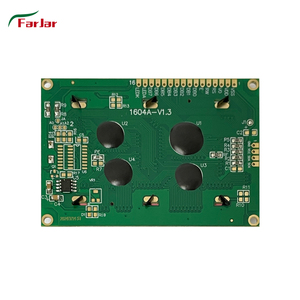Módulo de pantalla <span class=keywords><strong>LCD</strong></span> de 16x4 caracteres Pantalla <span class=keywords><strong>LCD</strong></span> de 1604 caracteres 16 pines 8bit en paralelo Módulo <span class=keywords><strong>LCD</strong></span> <span class=keywords><strong>COB</strong></span> estándar